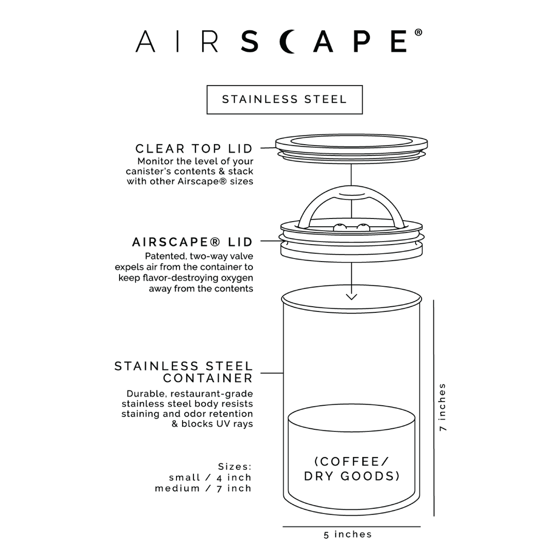 Airscape Coffee Storage